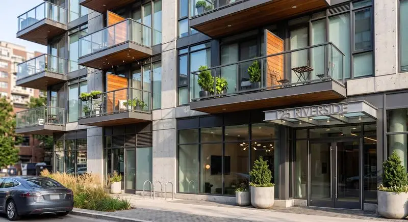 Calgary apartment condo tower