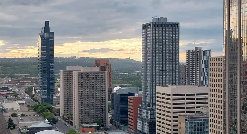 New condo construction in Calgary